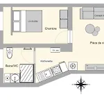 La Parenth'aise Centre アパート
