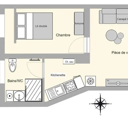 La Parenth'aise Centre Apartamento